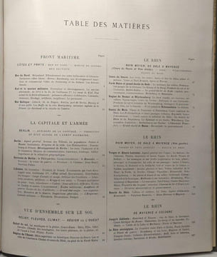 L'Allemagne contemporaine illustré. Géographie illustrée - 22 cartes dont 8 en couleurs - 588 reproductions photographiques. Jousset P