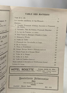 Spa vallée de la Hoegne et Hautes Fagnes. Les Ardennes