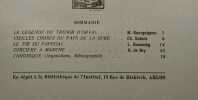 Bulletin trimestriel annex&eacute; aux annales de l'institut arch&eacute;ologique du Luxembourg - ann&eacute;e 1927 n&deg;1-2-3-4. Collectif