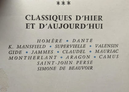 La littérature et le spirituel - TOME 2: La nuit de Feu (1960) + TOME 3: classiques d'hier et d'aujourd'hui (1961)