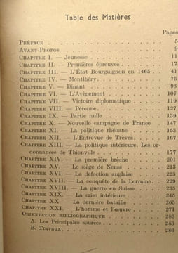 Charles le Téméraire. BARTIER JOHN