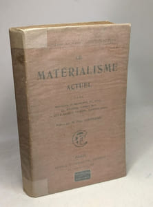 Le matérialisme actuel