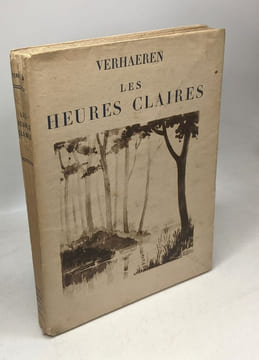 Les heures claires Les heures d'après-midi Les heures du soir - 10 hors-texte d'Edou Martin. Verhaeren