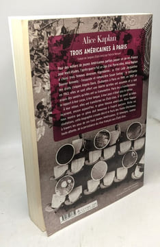 Trois Américaines à Paris: Jacqueline Bouvier Kennedy Susan Sontag Angela Davis. Hersant Patrick Kaplan Alice