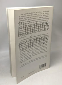 L'Eros romantique --- représentations de l'amour en 1830 / littératures modernes