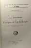 Le mot-th&egrave;me dans l'ex&eacute;g&egrave;se de Van Lerberghe - essais compl&eacute;mentaires: le verbe et l'adjectif conclusions g&eacute;n&eacute;rale. Jean Guillaume S.J