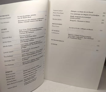 Cahiers de musiques traditionnelles volume 8 dossier : Terrains