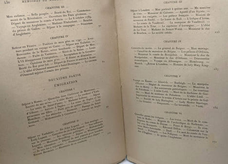 Récit d'une tante - Mémoires de la Comtesse de Boigne née d'Osmond - Tome I - Versailles - L'émigration - L'empire - La Restauration de 1814 --- ...