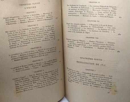 Récit d'une tante - Mémoires de la Comtesse de Boigne née d'Osmond - Tome I - Versailles - L'émigration - L'empire - La Restauration de 1814 --- ...