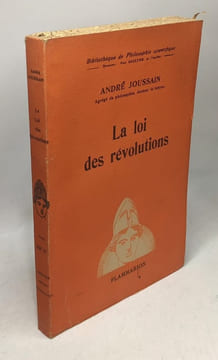 Psychologie des masses (1943) + La loi des révolutions (1950) / bibliothèque de philosophie scientifique. Joussain André
