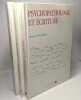 Psychopathologie et écriture + Graphologie et recrutement + L'être et l'écriture dans la psychologie jungienne. Genty Witkowski Florence Desurvivre