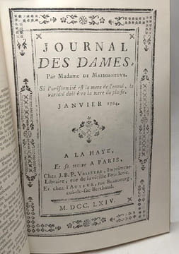 Histoire de la Presse Féminine en France des origines à 1848. Sullerot Evelyne