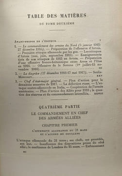 Mémoires pour servir à l'histoire de la guerre de 1914-1918 (tome premier et second). FOCH Maréchal