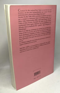Charles Du Bos ou la Tentation de l'irréprochable