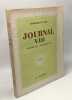 Journal V (1929) (éd. 1954) + Journal VIII Janvier 1933 - décembre 1933 (éd. 1959) --- 2 livres. Du Bos Charles