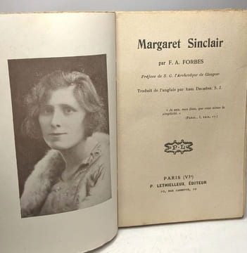 Margaret sinclair - traduit par Dechêne - 2e édition. A. Forbes