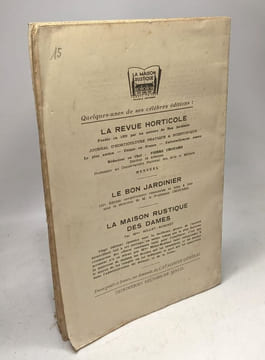 L'emploi du purin en France et en Allemagne. A. Maupas