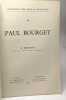 Paul bourget / coll. lire pour se construire II. Dessaintes
