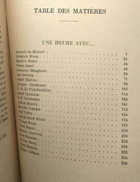 Une heure avec... VIe série. Lefèvre Frédéric