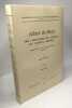 Albert du Boÿs ses "souvenirs du concile du vatican 1869-1970" - l'intervention du gouvernement impérial à Vatican I - bibliothèque de la revue ...