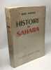 Histoire du Sahara. René Pottier