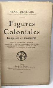 Figures coloniales françaises et étrangères