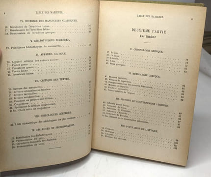 Minerva. Introduction à l'étude des classiques scolaires grecs et latins. Gow Dr James & Reinach Salomon