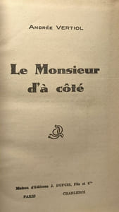 Le monsieur d'à côté