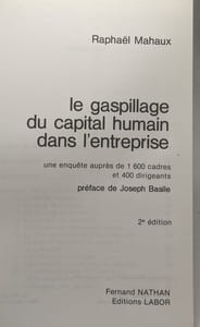 Le gaspillage du capital humain dans l'entreprise