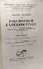 Manuel pratique de psychologie expérimentale - 2e édition 1963. Fraisse Paul