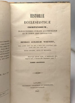 Études sur de nouveaux historiques relatifs aux commencements du christianisme et en particulier de l'église de Rome. Abbé Cruice (ss La Direction De)
