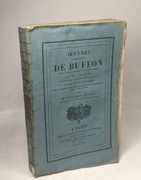 SUPPLEMENT au TOME 1 - oeuvres complètes de Buffon. Buffon Baron Cuvier