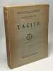 Tacite - 6e édition / bibliothèque d'histoire. Gaston Boissier