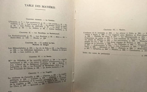 Histoire de la littérature française au XVIIe siècle - TOME IV l'apogée du siècle: La Fontaine Racine La Rochefoucauld Mme de Sévigné