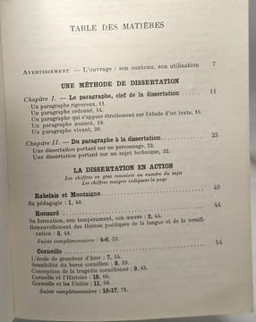 La dissertation française 1- auteurs et genres littéraires. Thoravala