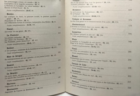La dissertation française 1- auteurs et genres littéraires. Thoravala