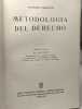 Metodología del Derecho. Carnelutti Francesco
