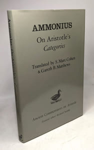 Ammonius: On Aristotle Categories (Ancient Commentators on Aristotle)