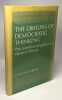 The Origins of Democratic Thinking: The Invention of Politics in Classical Athens. Farrar Cynthia