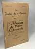 Le mémoire du Prince Lichnowsky - AVRIL 1918 Les études de la Guerre (cahier 11 et 12 en un volume). René Puaux