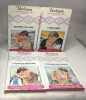 L'allée des pingouins + A votre guise + Ce regard trop intense + Souvenir d'un soir --- 4 volumes Harlequin "inédit". Summers Steele Dingwell Pargeter