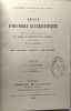 Revue d'histoire ecclésiastique - TOME XI - II. Bibliographie - 1910 / université catholique de Louvain. Van Der Essen Cauchie De Jongh Lebon