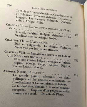 L'ascension des peuples noirs. le réveil politique social et culturel de l'afrique au xx siècle. Paraf Pierre