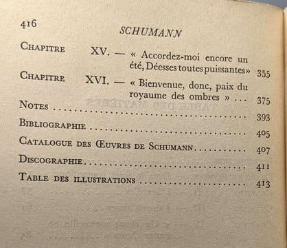 Génie et destinée schumann et l'âme romantique. Brion Marcel