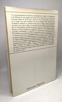 Correspondencia completa - traduccion introduccion notas e indices de Juan Domingo Sanchez Estop. Baruch De Spinoza