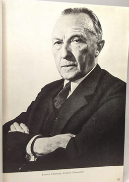 Germany Reports with a preface by Federal Chancellor Dr. Konrad Adenauer. Adenauer Konrad