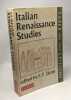 Italian renaissance studies. E.F. Jacob
