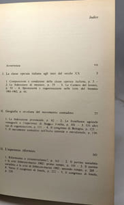 La lotta di classe in Italia agli inizi del secolo XX / biblioteca de storia