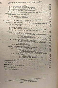 L'économie allemande contemporaine (Allemagne occidentale) 1945-1952. Piettre André