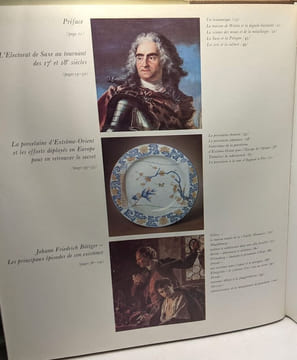 Meissen la découverte de la porcelaine européenne de Saxe: J. F. Böttger 1709-1736. Collectif